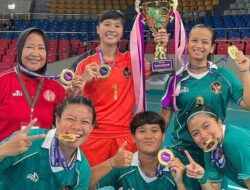 Sikat Filipina, Timnas Futsal Putri Indonesia Juara Turnamen Invitasi