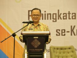 Pj. Wali Kota Bekasi Buka Rakor Dan Seminar Peningkatan Kapasitas Camat Dan Lurah