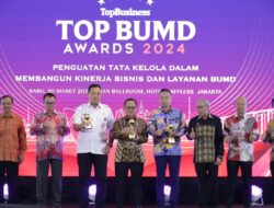 Raih Berbagai Penghargaan Di Top BUMD Awards 2024, Pj. Wali Kota Bekasi: “Terus Evaluasi Dan Tingkatkan Kinerja Untuk Pembangunan Daerah”