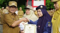 Apel Senin Pagi, Pj. Wali Kota Bekasi Berikan Apresiasi Bagi Calon PPPK Dengan Nilai Ujikom Tertinggi