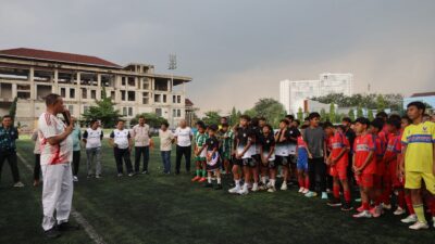 Turnamen Soeratin Cup U-13 & U-15 2025, Wali Kota Bekasi: Ini Komitmen Nyata Untuk Regenerasi Bakat Sepak Bola Muda