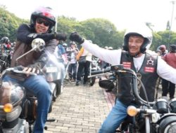 Wali Kota dan Wakil Tampil Kompak Saat Konvoi Bareng Komunitas Motor Bekasi Sambut Hari Kemerdekaan ke-80