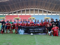 Football Charity Match untuk Warta Kusuma, Wawali Harris Bobihoe: Bentuk Penghormatan bagi Legenda Sepak Bola Bekasi