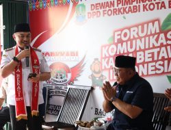 Abdul Harris Bobihoe Hadiri Silaturahmi FORKKABI, Dorong Kolaborasi Budaya dan Pembangunan Kota Bekasi