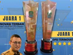 SABET DUA PENGHARGAAN BERGENGSI DI BEKASI INNOVATION WEEK 2025